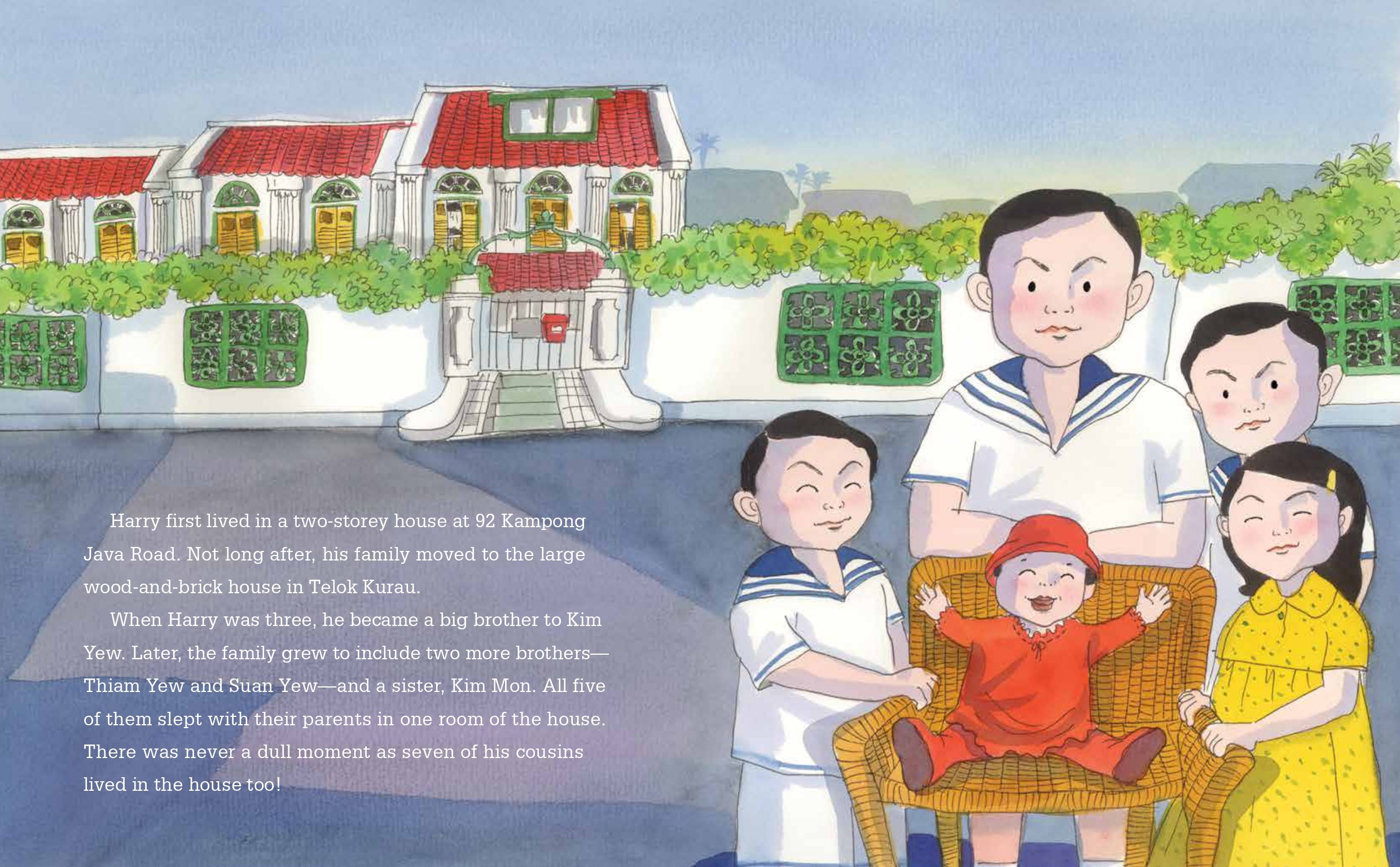A Boy Named Harry: The Childhood of Lee Kuan Yew (book 1)
