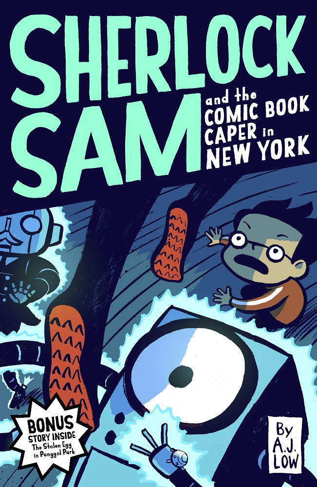 Sherlock Sam and the Comic Book Caper in New York (Book 10)