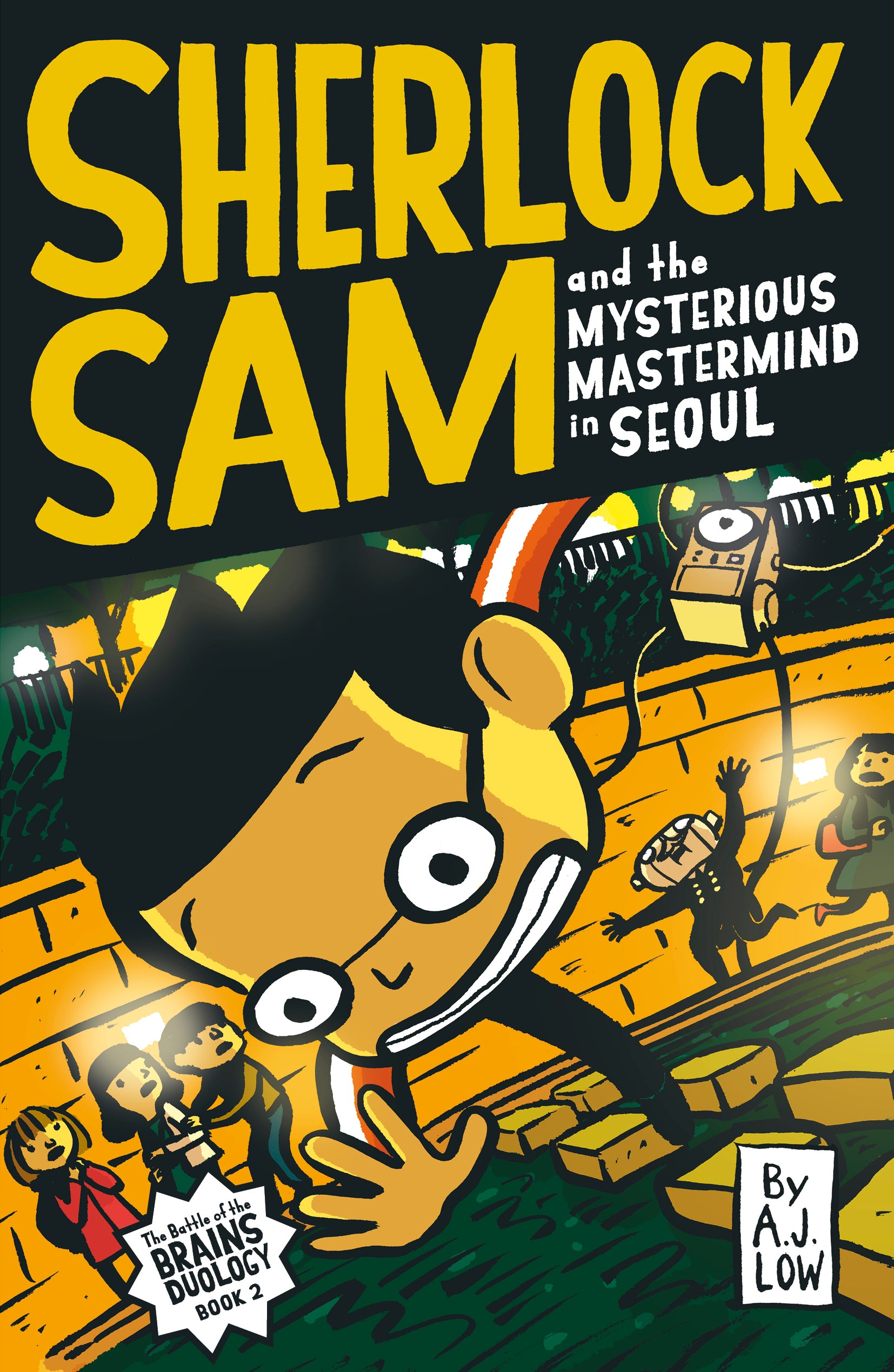 Sherlock Sam and the Mysterious Mastermind in Seoul (Book 13)