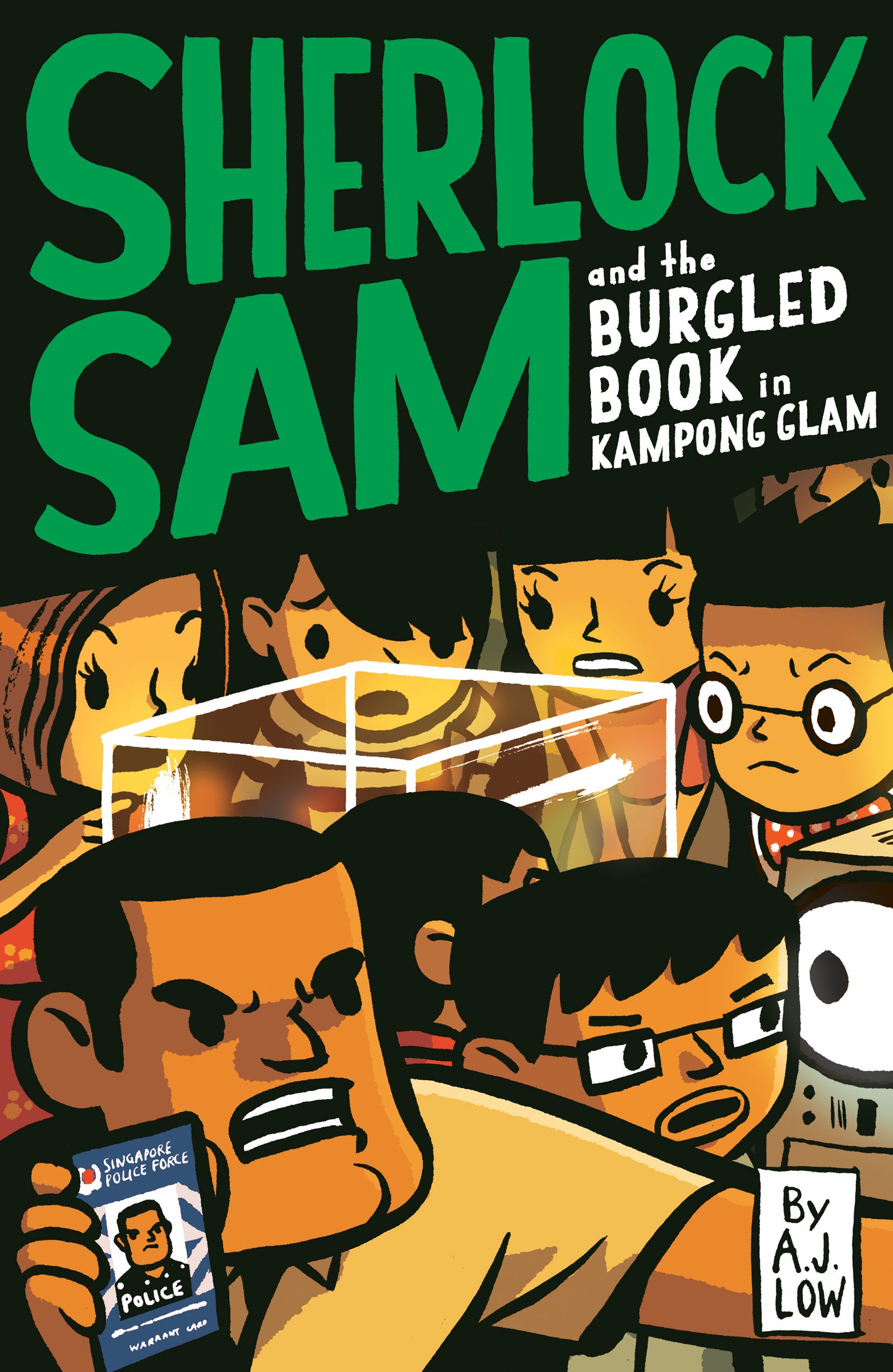 Sherlock Sam and the Burgled Book in Kampong Glam (Book 14)