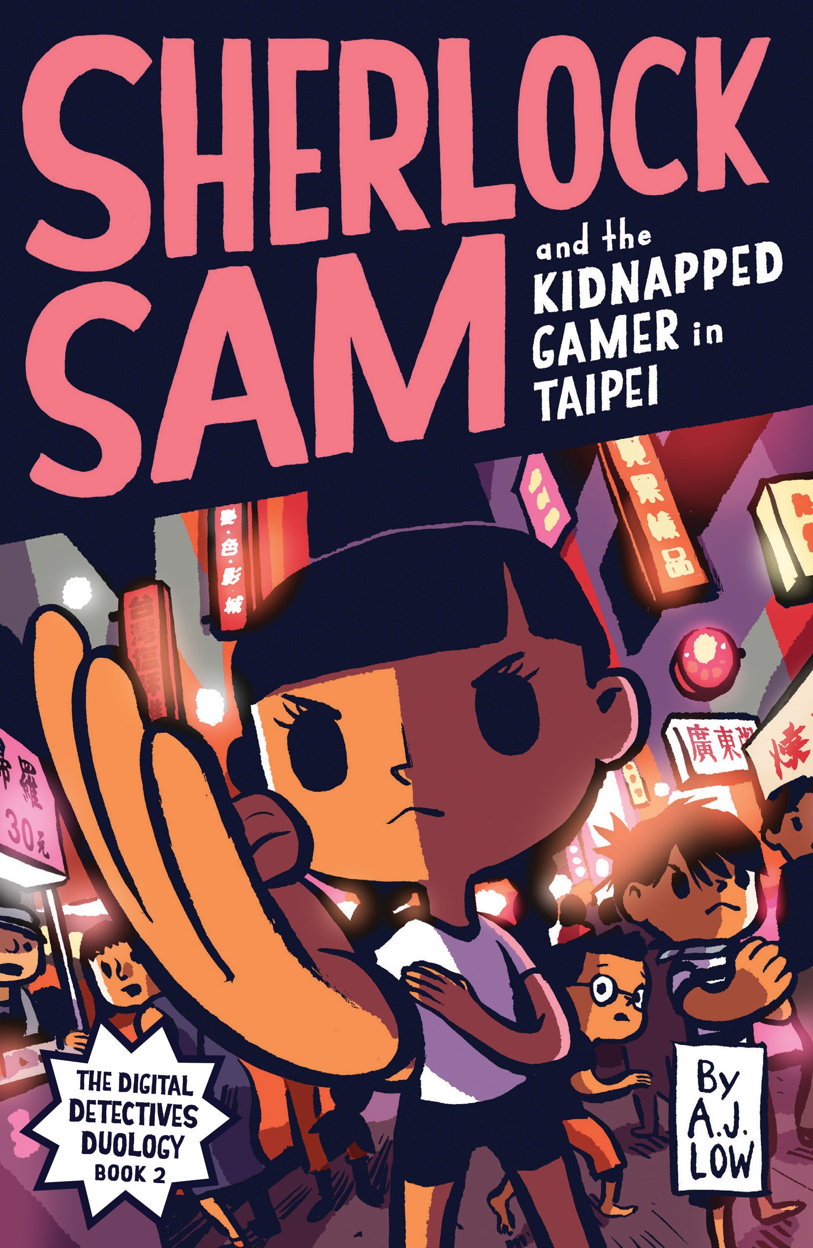 Sherlock Sam and the Kidnapped Gamer in Taipei (Book 17)