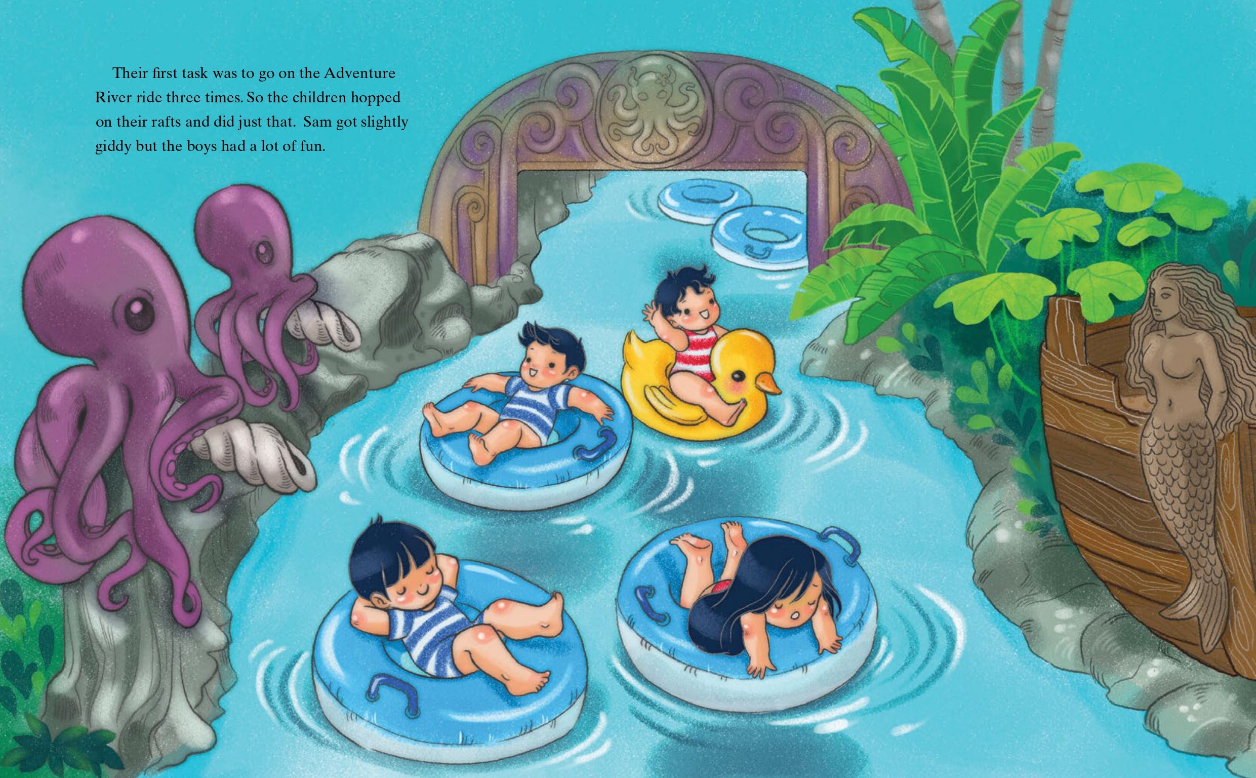 Sam, Sebbie and Di-Di-Di & Xandy: Fun at Adventure Cove (book 9)