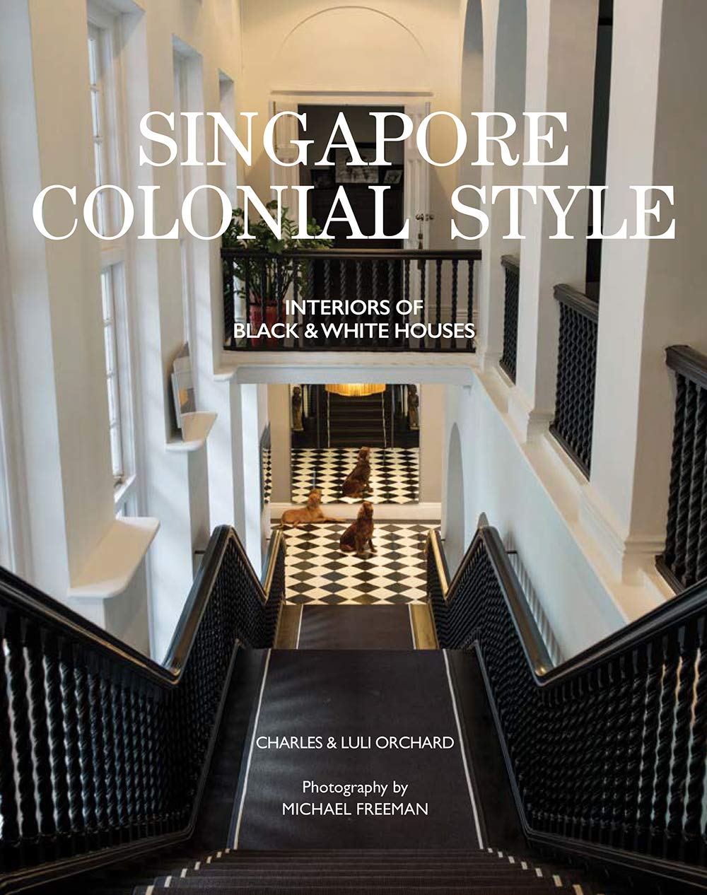 Singapore Colonial Style - Interiors of Black and White
