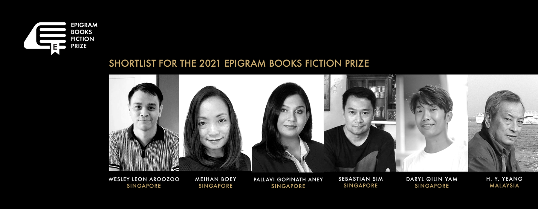 Meet the 2021 Epigram Books Fiction Prize shortlist