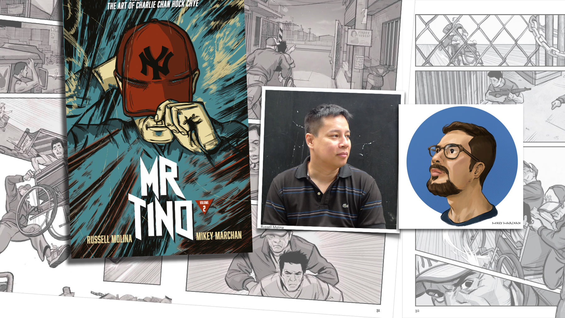 Doing the Write Thing: Writer Russell Molina and Artist Mikey Marchan