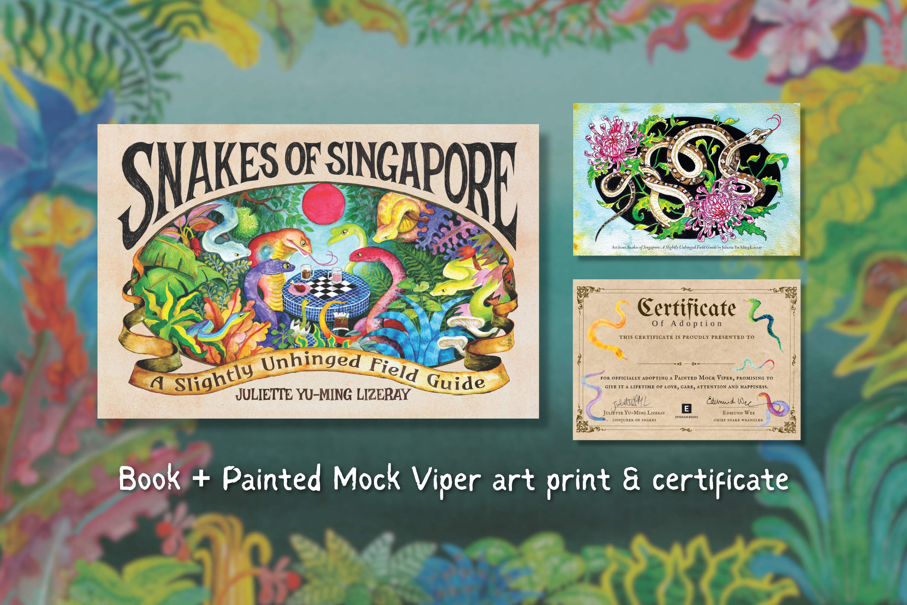 Snakes of Singapore: A Slightly Unhinged Field Guide (Preorder)