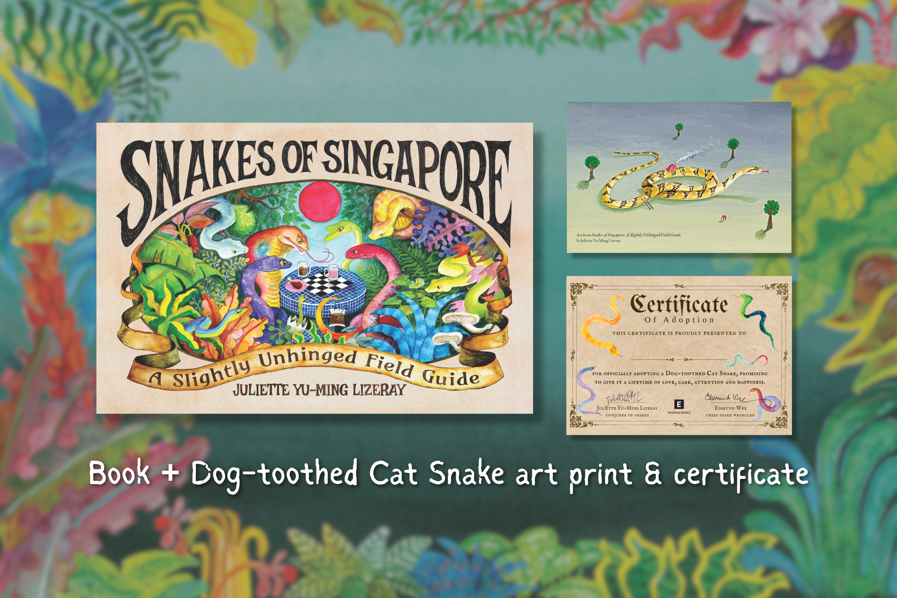 Snakes of Singapore: A Slightly Unhinged Field Guide (Preorder)