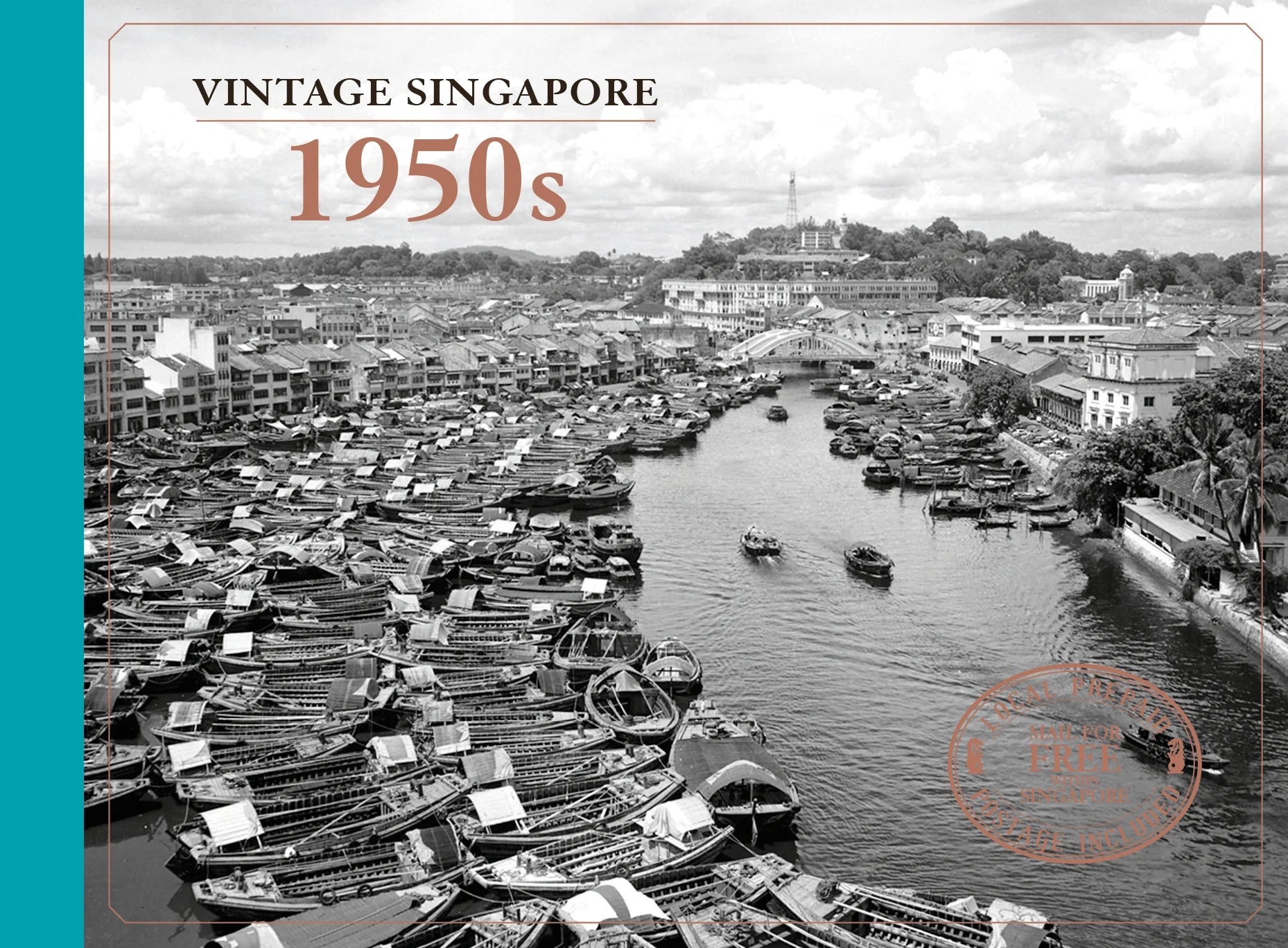 Vintage Singapore: 1950s (Postcard Book)
