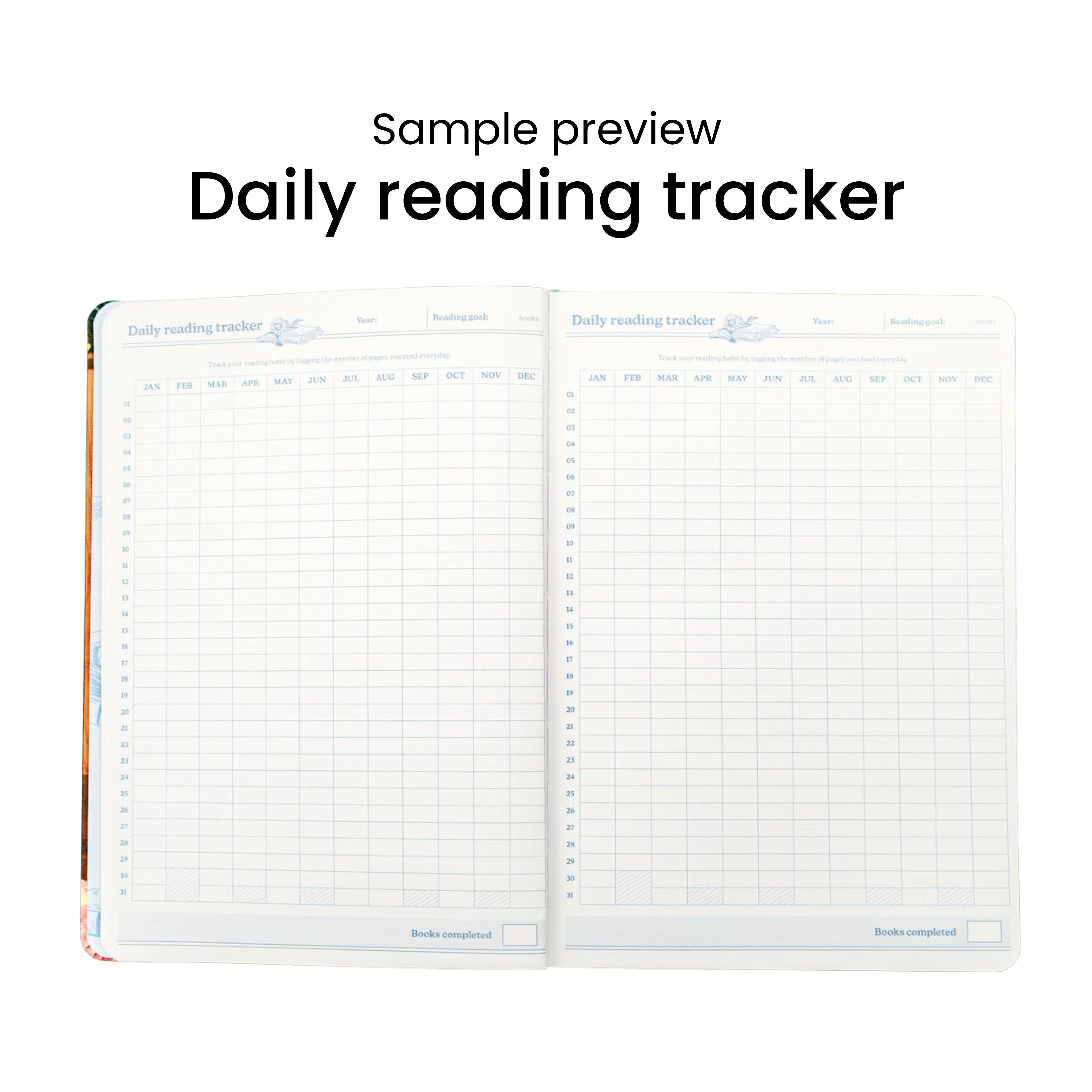 Reading Journal by Helumi