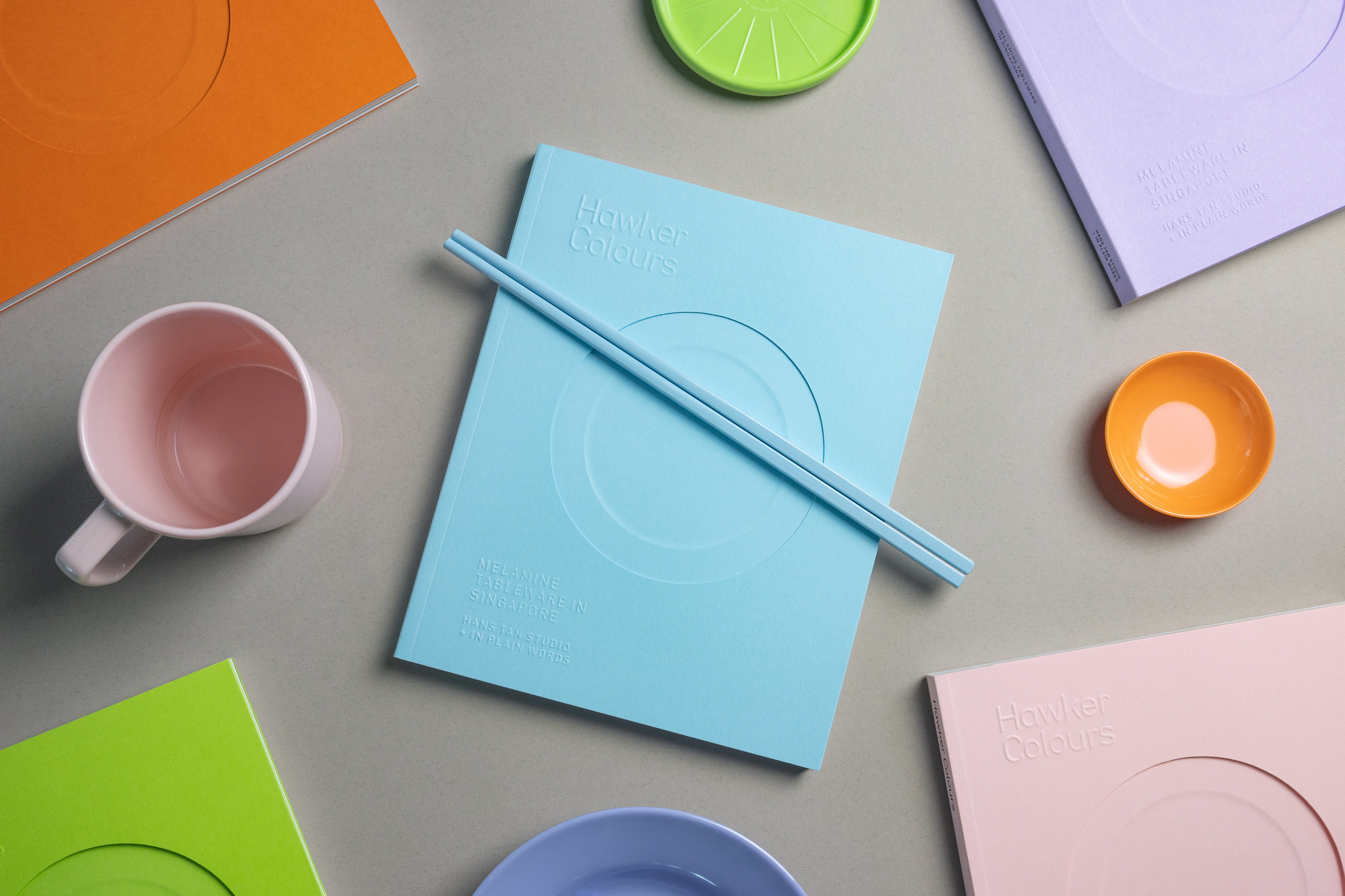 Hawker Colours: Melamine Tableware in Singapore