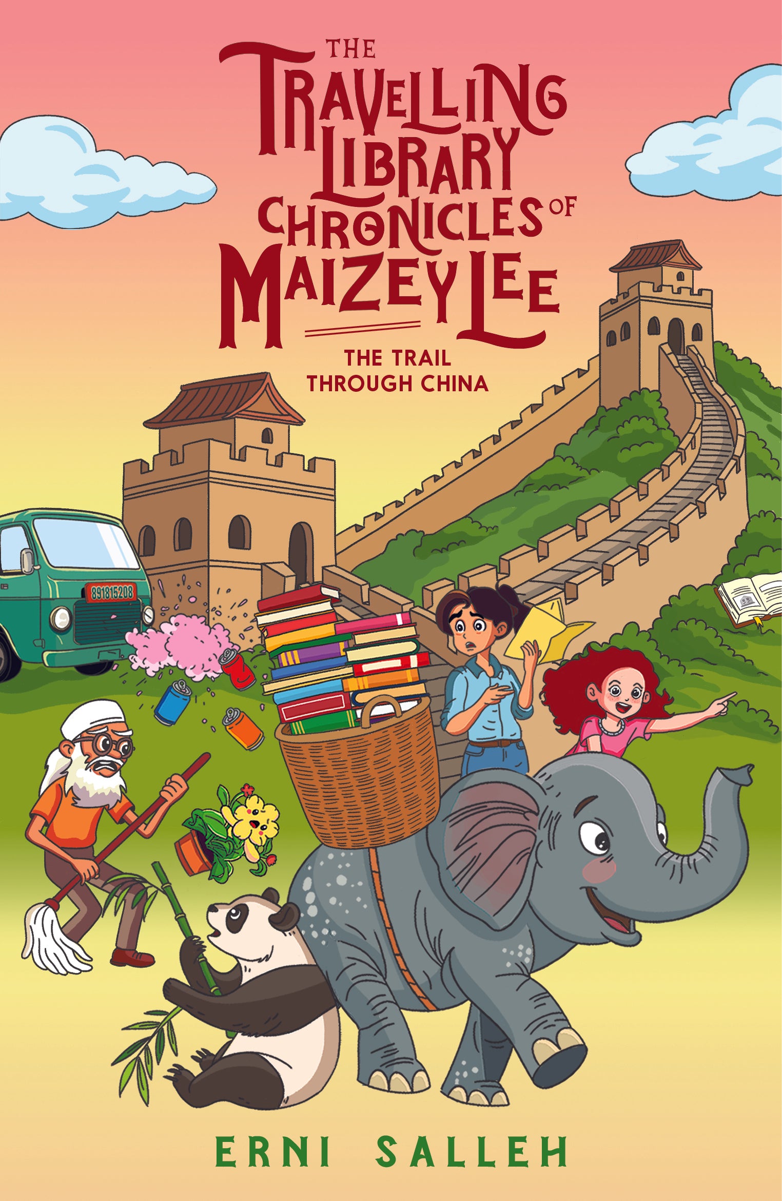 The Travelling Library Chronicles of Maizey Lee #2: The Trail Through China (Preorder)