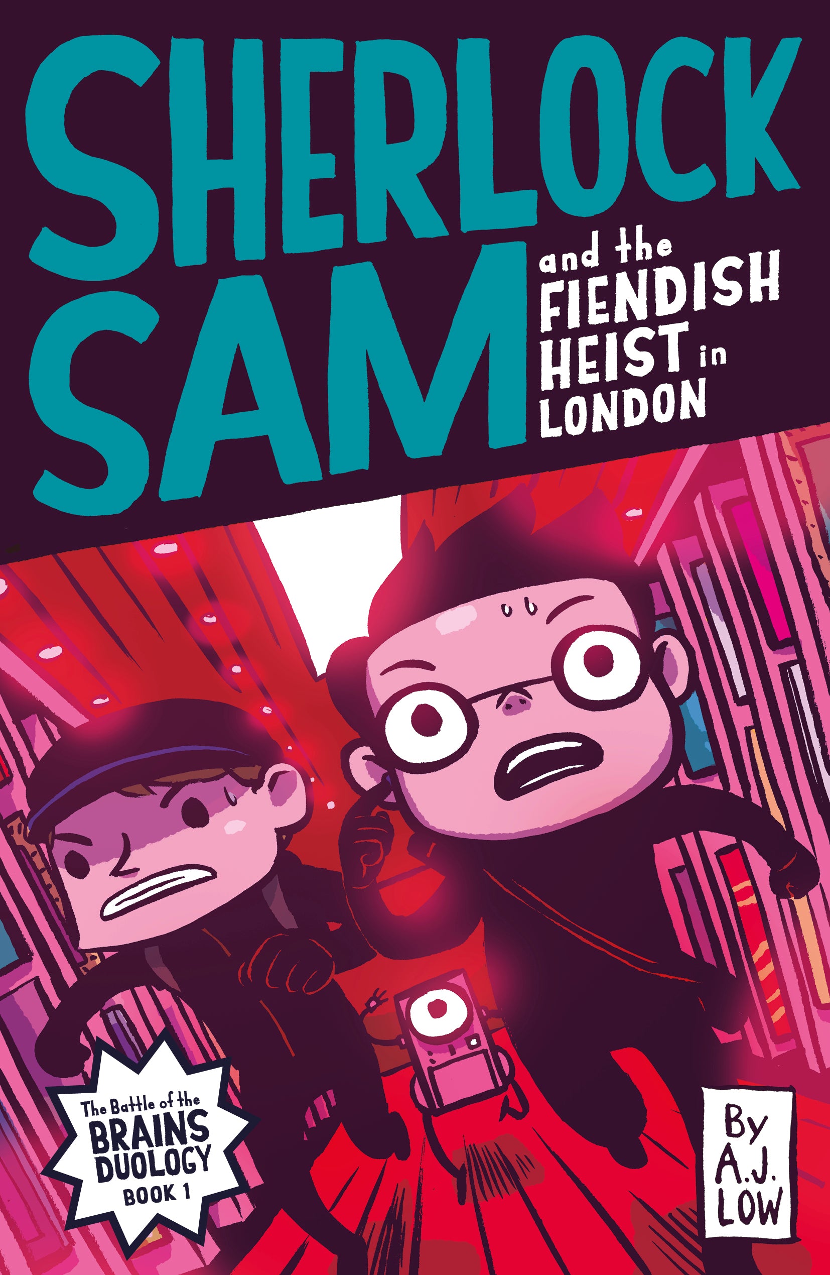 Sherlock Sam and the Fiendish Heist in London (book 12)