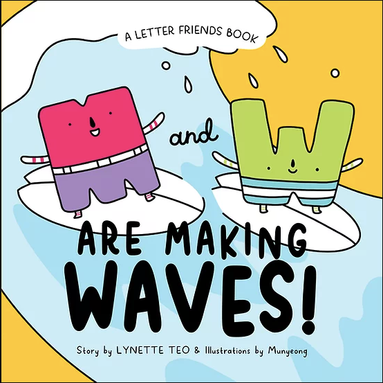 Letter Friends 2: M and W are Making Waves!