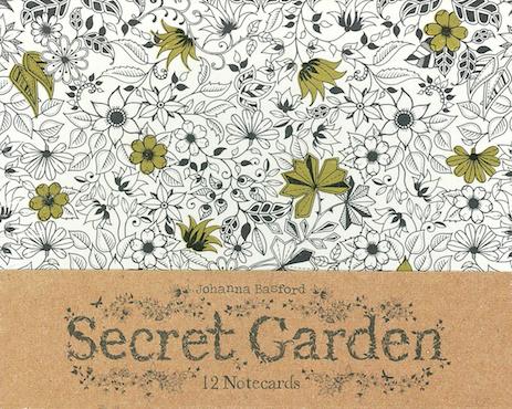 Secret Garden: 12 Notecards